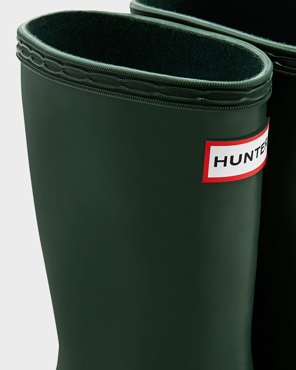 Regenlaarzen Kinderen - Hunter Original First Classic - Groen - 82YJBUWDX